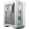 MSI Case MSI MPG GUNGNIR 110R WHITE - Mid-Tower ATX, pannello frontale in vetro, Lato in vetro temperato, ARGB Myst...
