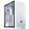 BitFenix Case BitFenix Nova Mesh SE TG RP - Pannello Laterale in Vetro Temperato, White