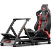 Next Level Racing Cockpit Next Level Racing GTTrack - NLR-S009 Simulatore di Guida con Struttura Regolabile
