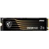 MSI SSD MSI Spatium M480 2TB - PCIe 4.0 NVMe M.2