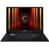 MSI Notebook MSI Vector A18 HX A9WIG-201IT - 18" 16:10 QHD+ (2560x1600), 240Hz IPS, Ryzen 9 9955HX, DDR5 16GB*2, RTX 5080, 1TB SSD, Windows 11 Home