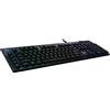 Logitech G Tastiera Gaming Logitech G G815 - Cablata, Profilo Ribassato, GL-Linear Switches, 5 Tasti G Programmabili, USB ...