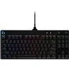 Logitech G Tastiera Gaming Logitech G PRO - GX Blue Clicky Switch, Lighsync RGB, Design Portatile Tenkeyless, Pensato per ...