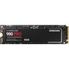 Samsung SSD Samsung 980 Pro 500GB M.2 2280 PCIe Gen 4.0 x4, NVMe 1.3c - senza Dissipatore di Calore