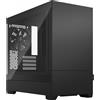 FRACTAL Case Fractal Pop Mini Silent - Mini Tower mATX / Mini ITX, Eccellente riduzione del rumore, Pannelli laterali f...