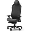 FRACTAL Poltrona Gaming Fractal Refine Fabric Dark - Comfort superiore, design ergonomico, braccioli 4D, supporto adatt...