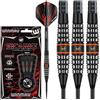 WINMAU Sicario - Set di Freccette in tungsteno con Punta in Acciaio, 25 g, con Alette prismatiche e Alberi (steli)