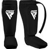 RDX Boxe MMA Parastinchi Protezione Kick Boxing Muay Thai Stinchi empeine Shin Pads (CE certificato Approvato Satra)