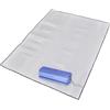 BLUESEABUY Cuscino Sedile Pieghevole Esterni Tappetino Seduta 200 x 150 cm Materassino Isolante in Alluminio Tappetino da Picnic in Schiuma di Alluminio per Giardino Campeggio Picnic Yoga