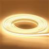 pcning 20M Striscia LED COB 4000K Bianco IP67 Waterproof da Interno Esterno, 20 Metro Luce Naturale Strip Light con Spina (Bianco Caldo, 20M)