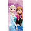 Disney Frozen Anna Elsa Telo da bagno ultra morbido 100% cotone - Grande 70 x 140 cm per ragazze nuoto, doccia e piscina