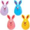 Baker Ross FN005 Uova di Pasqua del coniglietto - Confezione da 12, riempitivi per sacchetti di Pasqua per bambini