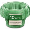 Praknu 10 Anelli Anti Lumache per Orto - Barriera Riutilizzabile Durevole | Resistenti alle intemperie, efficaci per lattughe, ortaggi e fiori, si mettono intorno alle piante, dieci pezzi durevoli