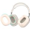 SOULWIT Copri Cuscinetti Custodia in Silicone Resistente al Sudore per AirPods Max, Comodi per l'allenamento in palestra, Facili da pulire, Nessuna Perdita di Qualità del Suono