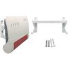 SocFix Supporto da parete per Fritzbox 7590 AX 7590 7690 Fritz Box 7590 AX | Supporto - 3 pezzi con materiale di fissaggio viti e tasselli
