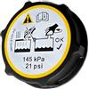 Adunsiaoto Tappo Del Serbatoio Di Espansione Del Radiatore, Tappi Del Liquido Di Raffreddamento Motore Dell'auto, Tappo Di Copertura Serbatoio Refrigerante 3M5H-8100-AD Sostituzione Ricambi Auto