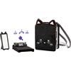 Na! Na! Na! Surprise Na Na Na Surprise 3-in-1 Zaino Camera da Letto Black Kitty con Bambola Tuesday Meow in Edizione Limitata