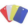 QUARKZMAN Etichette Trasporto 2,5x4cm Plastica con Occhiello Vuoto 100pz | Etichette Identificazione Prodotto, Marcatura Valvola, Etichettatura Esterna, Impermeabile, Multicolore