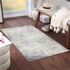 Livabliss Utrecht Tappeto Salotto Moderno Astratto Tappeto Soggiorno, Camera da Letto, Pranzo Moderni Tappeti Effetto Marmo, Morbido e Pelo Corto, Ampio 80x150 cm, Avorio, Grigio e Blu