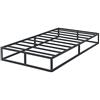 Olee Sleep Bettrahmen, 22 cm, modern, Metall, Stahllatten, Matratzenbasis, kein Boxspring erforderlich, Twin XL Size, 100 x 200 cm, schwarz