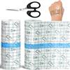 Ptyism Waterproof Bandage 15cm*10m Cerotto Impermeabile(Con Forbici) Second Skin Tattoo 丨Pellicola Tatuaggi,Copri Tatuaggi Waterproo per Polsi, Spalle, Braccia, Medicazione di Ferite, Scudo Protettivo