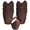 GIDWRIY 200 Pezzi Pirottini per Muffin Carta Tulipano,Pirottini Tulipani per Cupcake,Stampini da Forno per Muffin,Formine Cupcake,Stampo di Carta Per Dolci,Tazza di Torta per Compleanno