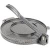 Aramox Pressa per Tortilla e Chapati, Macchina per Fare Roti, Naan e Tacos in Casa, in Lega di Alluminio 20x16 cm (7.9x6.3 Pollici), per Colazione e Domestica