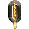 TIANFAN Lampadina LED Edison Vintage T140 φ140mm Vetro Fumé 4W Lampadina Decorativa Speciale Dimmerabile 220-240V