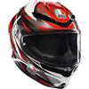 AGV K6 S E2206 MPLK REEVAL WHITE/RED/GREY S