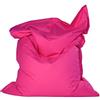 SXBCyan Retangular Piscina Galleggiante Pouf Pouf Copertura No Filler Impermeabile Spiaggia Cuscino sac Salon Divano Letto Chaise Lounge (Color : Rose, Size : 120x150cm-cover)