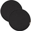 MSNCS Set di 2/4/6 Cuscini Sedie Cucina Confortevoli,Cuscino per Sedia Rotondo Diametro 30/40/45cm,Cuscino Memory Foam per Sedie,Cuscini per Sedie da Cucina Antiscivolo (Color : #1, Size : 2pcs 45cm/17.7