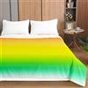 Odot Trapuntino Copriletto Estivo Invernale, Piumino Singolo Copriletto Trapuntato Matrimoniale Quilting Trapunta Morbida E Leggera (150x200cm,Giallo Sbiadito)
