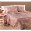 Caleffi Copriletto estivo cotone piquet matrimoniale cm.260x260 Evan CORALLO