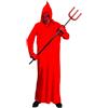 W WIDMANN MILANO Party Fashion - Costume da diavoletto per bambini, mantello con cappuccio e maschera, travestimento per Halloween