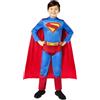 Rubie's Rubies Costume Superman Movie Classic per bambino e bambina, Tuta con mantello, Licenza Ufficiale DC Comics Superman per Carnevale, feste, cosplay, Halloween