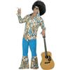 W WIDMANN MILANO Party Fashion - Costume da uomo hippie, flower power, costume di carnevale
