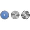 Einhell Originale Einhell set lame epr seghe circolari ( 6 pezzi, 2 x disco diamantato Ø 85 mm x Ø 10 mm, 2 x lama HSS Ø 85 x Ø 10 mm x 1,6 mm 80 denti, 2 x lama HW Ø 85 x Ø 10 mm x 1,6 mm 20 denti)