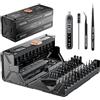 JAKEMY Set di cacciaviti elettrici 180 in 1, con estrattore di viti, per laptop, iPhone, iPad, switch, PS5, Xbox, cellulare, Macbook, computer, occhiali, orologi