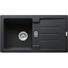 Franke Strata STG 614-78 - Lavello da cucina da incasso, in fragranite onice, colore: nero