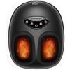 Snailax Massaggiatore per piedi con calore, Shiatsu massaggiatore per piedi per fascite plantare, Impastamento profondo, Compressione, Massaggio plantare a vibrazione, Regali per uomini donne