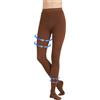 AMZAM, Collant medici a compressione graduata extra larghi 4XL per donne e uomini, calze a compressione graduata 20-30 mmHg con punta chiusa, supporto fino alla vita, collant di supporto per edema