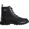 Calvin Klein Jeans Uomo Stivali Mezza Gamba con Lacci, Nero (Triple Black), 41