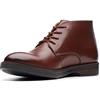 Clarks Paulson Mid, Stivali a metà Polpaccio Uomo, Pelle Nera, 41 EU