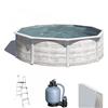 Gre Finlandia Rotonda Ø300 x 120 cm - Piscina fuori terra in acciaio