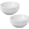 Westmark 8 vasini in ceramica rotondi, piccoli, dimensioni: Ø 7 x 2 cm, in ceramica, tapas + Friends, bianco, 697522E3
