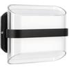 M Ledme - Aplique de Pared LED Arrow 10W, 3000K Blanco Cálido, 920lm, Ángulo de Iluminación 180°, IP54 Impermeable, Ideal para Iluminación Exterior en Jardín, Terraza, Fachada o Entrada