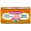 Plasmon Omogeneizzato Vitello e Prosciutto Cotto 2x80 g