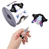 Kaslaider 300 Pz Cartina per Unghia gel Nails Art, Rotolo Extension Model per UV, Autoadesivo Sagome per Unghie Gel Ricostruzione
