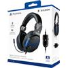 Bigben Cuffia Gaming Licenza Ufficiale Sony - - Playstation 4, Nero/Blu