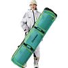 XCMAN Borsa imbottita da snowboard, lunghezza regolabile, 160-190 cm, borsa imbottita per viaggi aerei, Grigio, L